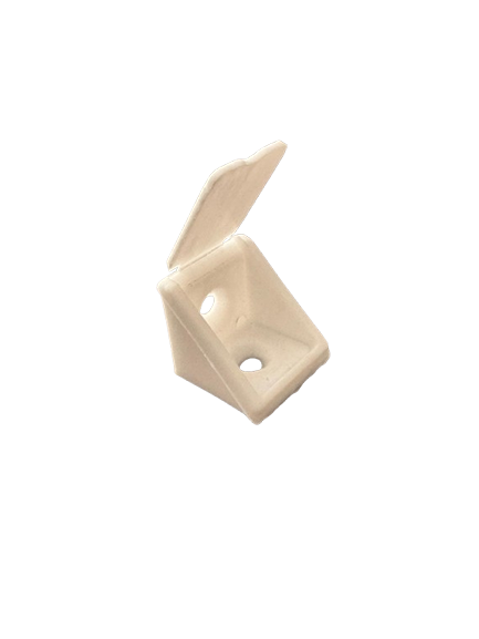 PVC FURNITURE BRACKET SMALL WHITE