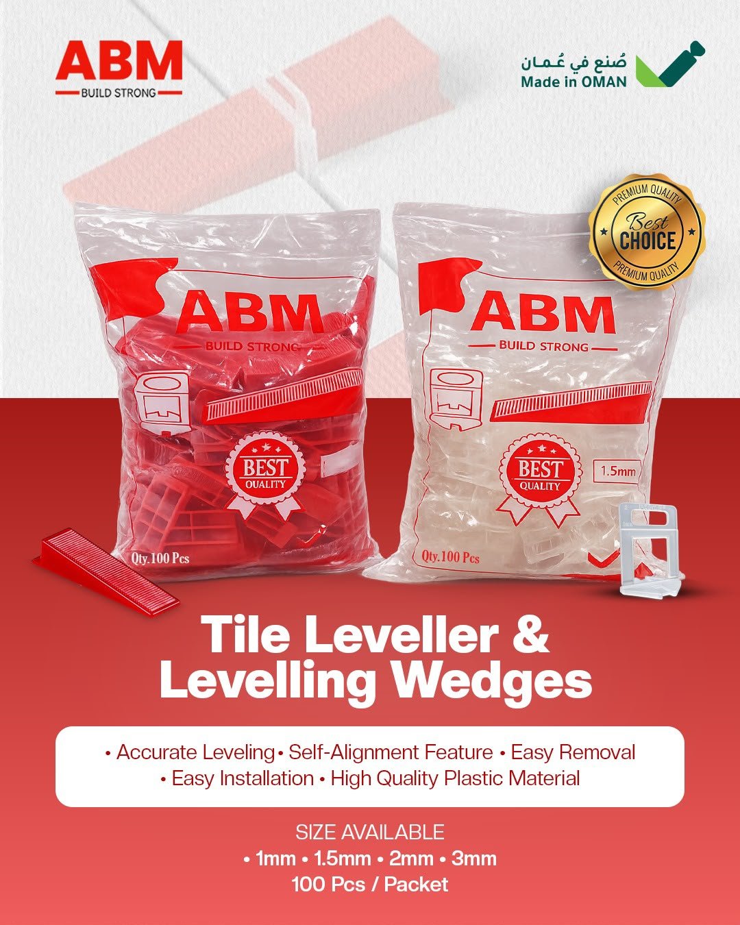 Tile Levelers and Wedges